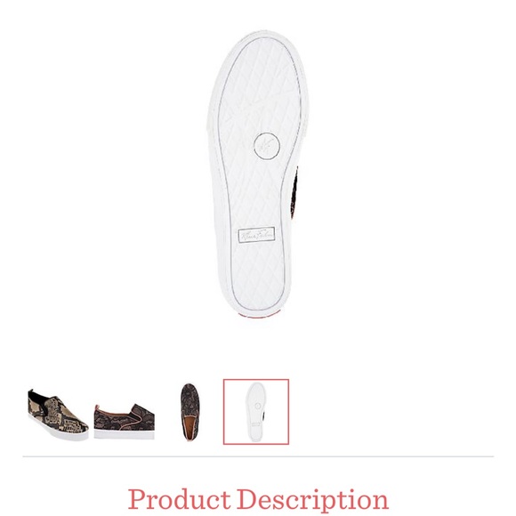 Marc fisher liletta animal lizard croc slip on double gore sneakers shoes slides - Picture 9 of 10